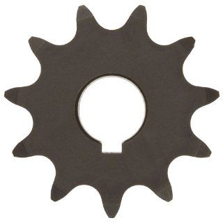 42A15.20 Ametric Metric 42A24 ISO 08B, Plate Steel Bored Sprocket, 24 Teeth, with Standard Keyway and Setscrew, For No. 42 Single Strand Chain with, 12.7mm Pitch, 7.75mm Roller Width, 8.51mm Roller Diameter, 7mm Sprocket Single Tooth Width, 66.5 mm Outsid