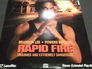 Rapid Fire Laserdisc Brandon Lee, Dwight Little, Robert Lawrence Movies & TV