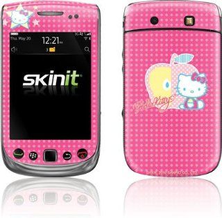 Hello Kitty Polka Dots & Apple   BlackBerry Torch 9800   Skinit Skin Cell Phones & Accessories