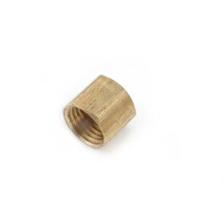 Anderson Metals 06108 Brass Pipe Fitting, Cap, 3/4" Female Pipe Industrial Pipe Fittings