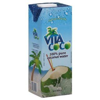 Vita Coco, Natural, 34.00 OZ (Pack of 12)  Bottled Drinking Water  Grocery & Gourmet Food