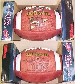 Wilson Official NCAA Game Football  Sports & Outdoors