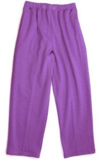 Alfred Dunner Dreamscapes Elastic Waist Sweatpants Amethyst 18 M Clothing