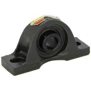 Sealmaster NP 12BEV DRY Beverage Duty Pillow Block Bearing, Non Relubricatable, Setscrew Locking Collar, Contact Seals, Inch, 3/4" Bore, 1 5/16" Base To Center Height, 2 degrees Misalignment Angle, 1 7/32 inches Length Through Bore Industrial &