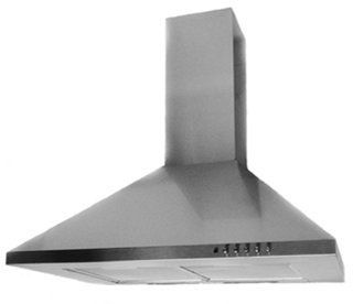 Range Hood Stainless Steel Wall Mounted 24" CH 105 CS NT AIR. Made in Italy.
