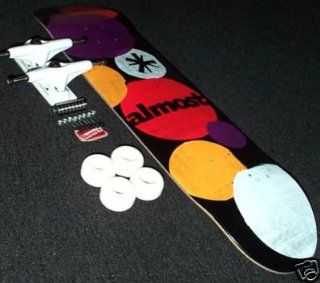 Almost Circle Logo 7.5 Skateboard Complete  Professional Skateboards  Sports & Outdoors