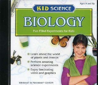 5 KID SCIENCE CD ROMS PHYSICS, CHEMISTRY, NATURE, BIOLOGY AND HUMAN BODY Software