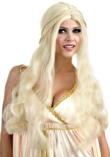 Blonde Flower Child Hippie Wig Costume Wigs Clothing