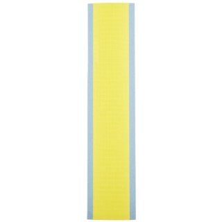 Brady DIA 250 YL 0.125" Width x 0.25" Height, B 500 Repositionable Vinyl Cloth, Matte Finish Yellow Die Cut Inspection Arrow Industrial Warning Signs