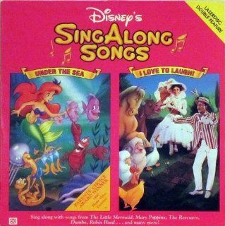 Sing Along Songs   Under the Sea / I Love to Laugh 12" Laserdisc Movies & TV