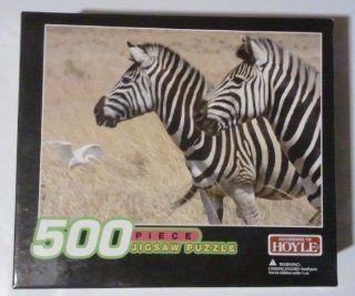 According to Hoyle Puzzle African Zebras; 500 Pc Jigsaw Puzzle Toys & Games