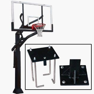 Basketball Outdoor Systems   Grizzly Adj Bkb System breakaway Goal  Sports & Outdoors