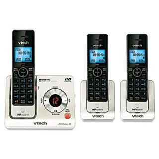 LS6425 3 DECT 6.0 Cordless Voice Announce Answering System 