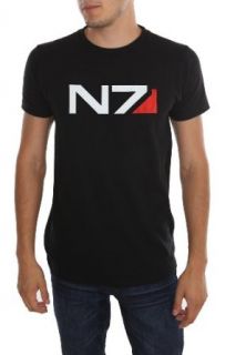 Mass Effect N7 Logo T Shirt Size  Medium Novelty T Shirts Clothing