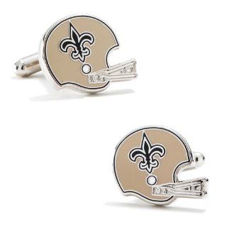 NFL Retro New Orleans Saints Helmet Cufflinks Cuff Links Jewelry