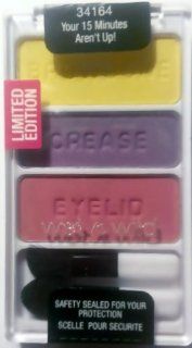 Wet N Wild Coloricon Eye Shadow Trio ~ Your 15 Minutes Aren't Up ~ Limited Edition  Multicolor Eye Makeup Palettes  Beauty