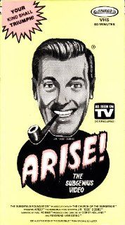 Arise The Sub Genius Video   The Movie [VHS] Bob Dobbs, DK Jones, Mark Mothersbaugh, Negativland, Ivan Stang Movies & TV