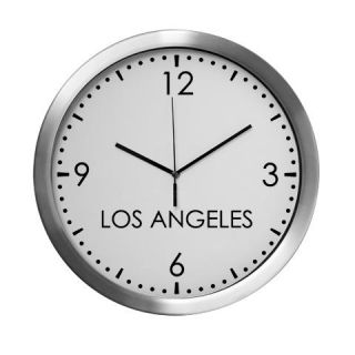  LOS ANGELES Executive Newsroom Wall Clock