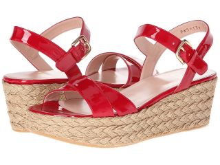 Stuart Weitzman Crosson Womens Wedge Shoes (Red)