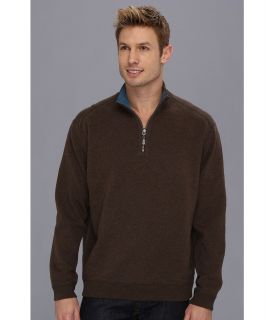 Tommy Bahama Flip Side Pro Half Zip Mens Sweater (Taupe)