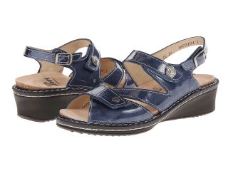 Finn Comfort Santorin Womens Sandals (Navy)