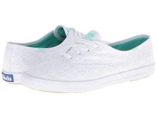 Keds Champion Eyelet Womens Lace up casual Shoes (White)