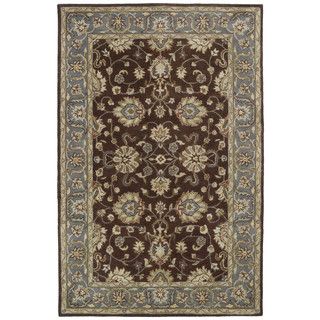 Royal Taj Brown Hand tufted Wool Rug (36 X 53)