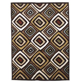 Signature Designs By Ashley Rhombus Multi Medium Rug (5 X 73)