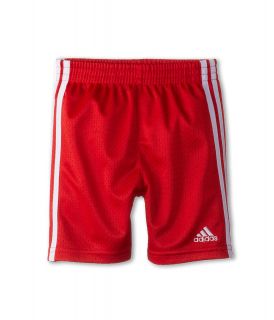 adidas Kids Basic Mesh Short Boys Shorts (Red)