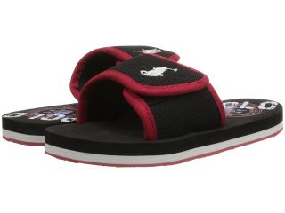 Polo Ralph Lauren Kids Ferry Slide Boys Shoes (Black)