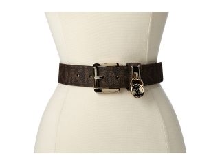 MICHAEL Michael Kors Michael Kors Classic Roller With Hamiltion Lock Womens Belts (Brown)