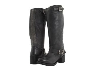 Frye Vera Slouch Cowboy Boots (Black)