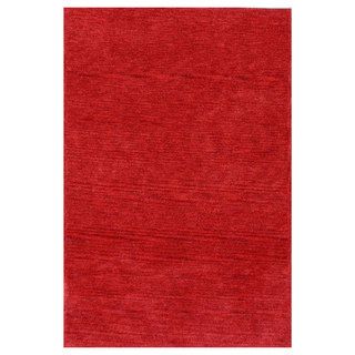 Nuloom Handmade Solid Red Rug (5 X 8)
