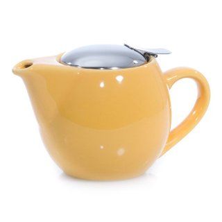 HuesNBrews Infuser 17 Ounce Sunflower Teapot, 1 Pack Kitchen & Dining