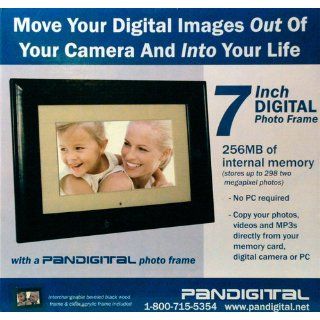Pandigital Panimage PI7002AWB 7 Inch LED Digital Picture Frame (Black)  Digital Photo Frame  Camera & Photo