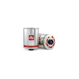illy Decaffeinated Medium Roast, Green Band, Whole Bean Coffee, 6.61 Pound Cans (Pack of 2)  Grocery & Gourmet Food