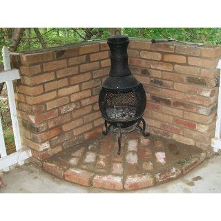 Deckmate Corona Outdoor Chimenea Fireplace Model 30075  Fire Pits  Patio, Lawn & Garden