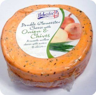 Cotswold Cheese (Whole Wheel) Approximately 7 Lbs  Packaged Cheddar Cheeses  Grocery & Gourmet Food