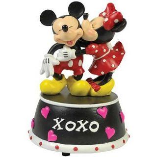 Disney Mickey and Minnie Mouse XOXO Mini Statue Toys & Games