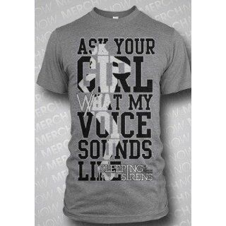 Sleeping With Sirens Ask Your Girl Slim Fit T Shirt Clothing
