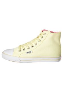 Esprit CONNY GLITTER   High top trainers   yellow