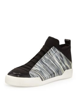 Cole Haan Air Billie Slip On Sneaker, Black/White