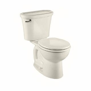 American Standard Tropic Linen 1.28 GPF/4.85 LPF 12 in Rough in Watersense Round 2 Piece Comfort Height Toilet