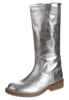 Hip   Boots   silver