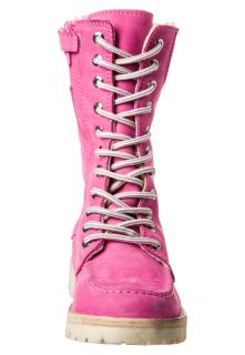 Hip Lace up boots   pink