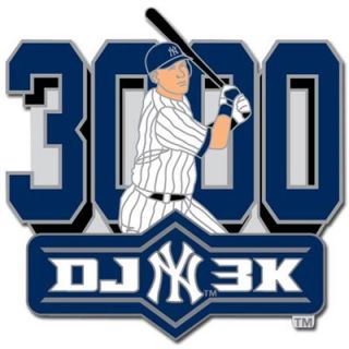 New York Yankees #2 Derek Jeter 3000 Hits Swing Collectible Pin