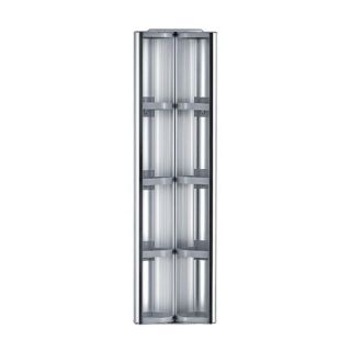 Whitehaus Collection 13 in x 63 in Aluminum Metal Surface Mount Medicine Cabinet