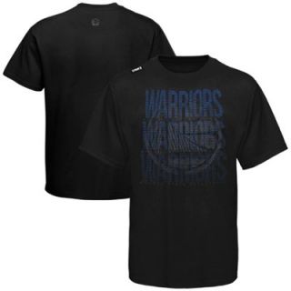 Golden State Warriors Pinpoint T Shirt   Black