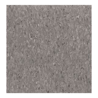 Armstrong 12 In x 12 In Charcoal Speckle Pattern Commercial Vinyl Tile