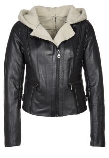 Korintage   CATHY   Leather jacket   black